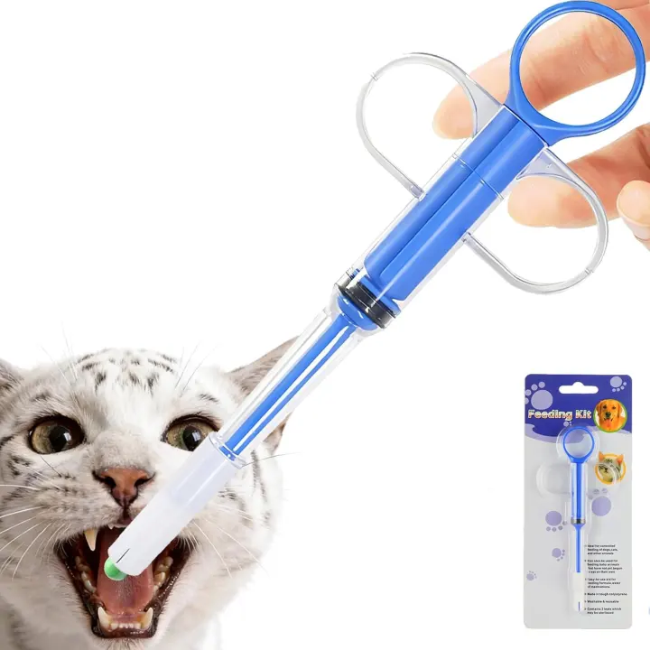 2-in-1 Cat & Small Dog Pill Shooter and Liquid Dispenser