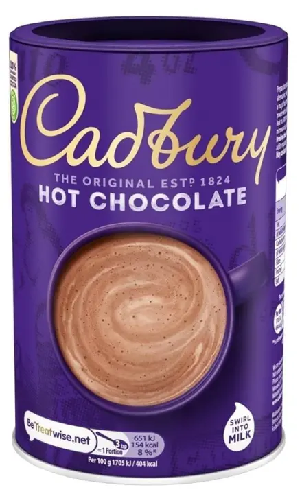 Cadbury Drinking Chocolate 250g — Classic British Hot Chocolate Mix