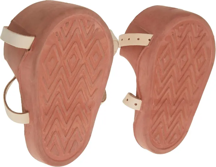 CLC 318 Professional Heavy-Duty Molded Rubber Kneepads — Brown