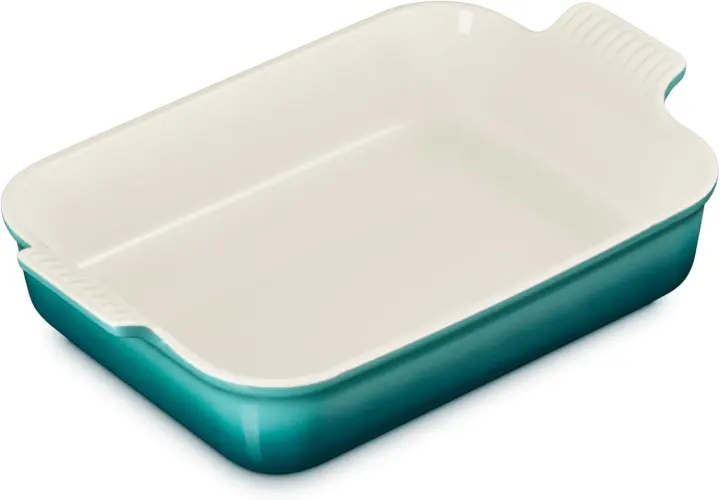 Le Creuset Heritage Rectangular Stoneware Baking Dish, 4 qt (12×9)