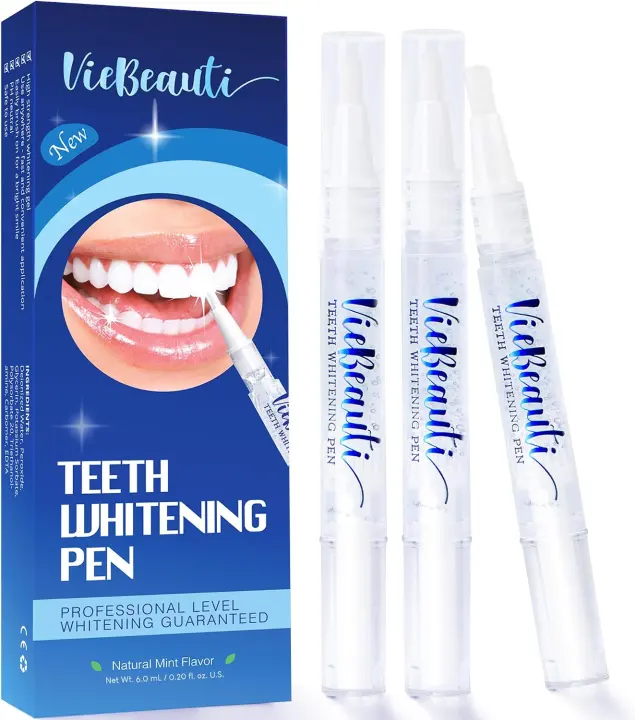 Teeth Whitening Pen Trio — Carbamide Peroxide Gel, 3-Pack