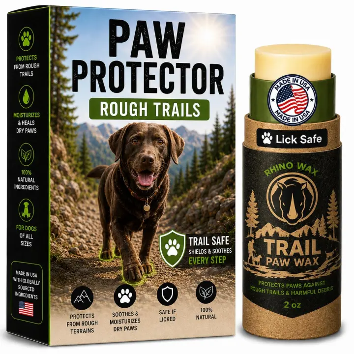 Trail Paw Protection Balm for Dogs — Hiking & Rough Terrain Wax