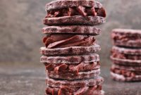 Decadent Vegan Chocolate Shortbread Sandwiches