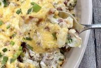 Decadent Mashed Potato Bake