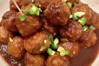 Sweet Heat Cranberry Jalapeño Meatballs