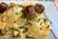 Cheesy Sausage and Egg Bake