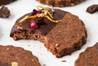 Chocolate Hazelnut Shortbread Cookies