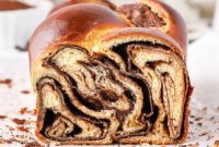 Heavenly Chocolate Swirl Brioche