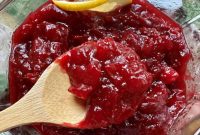 Zesty Cranberry Orange Sauce