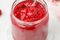Easy 3 Ingredient Raspberry Compote
