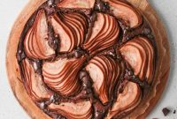 Decadent Pear Chocolate Torte