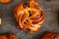 Decadent Chocolate Raspberry Brioche Swirls