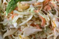 Fresh and Crunchy Coleslaw