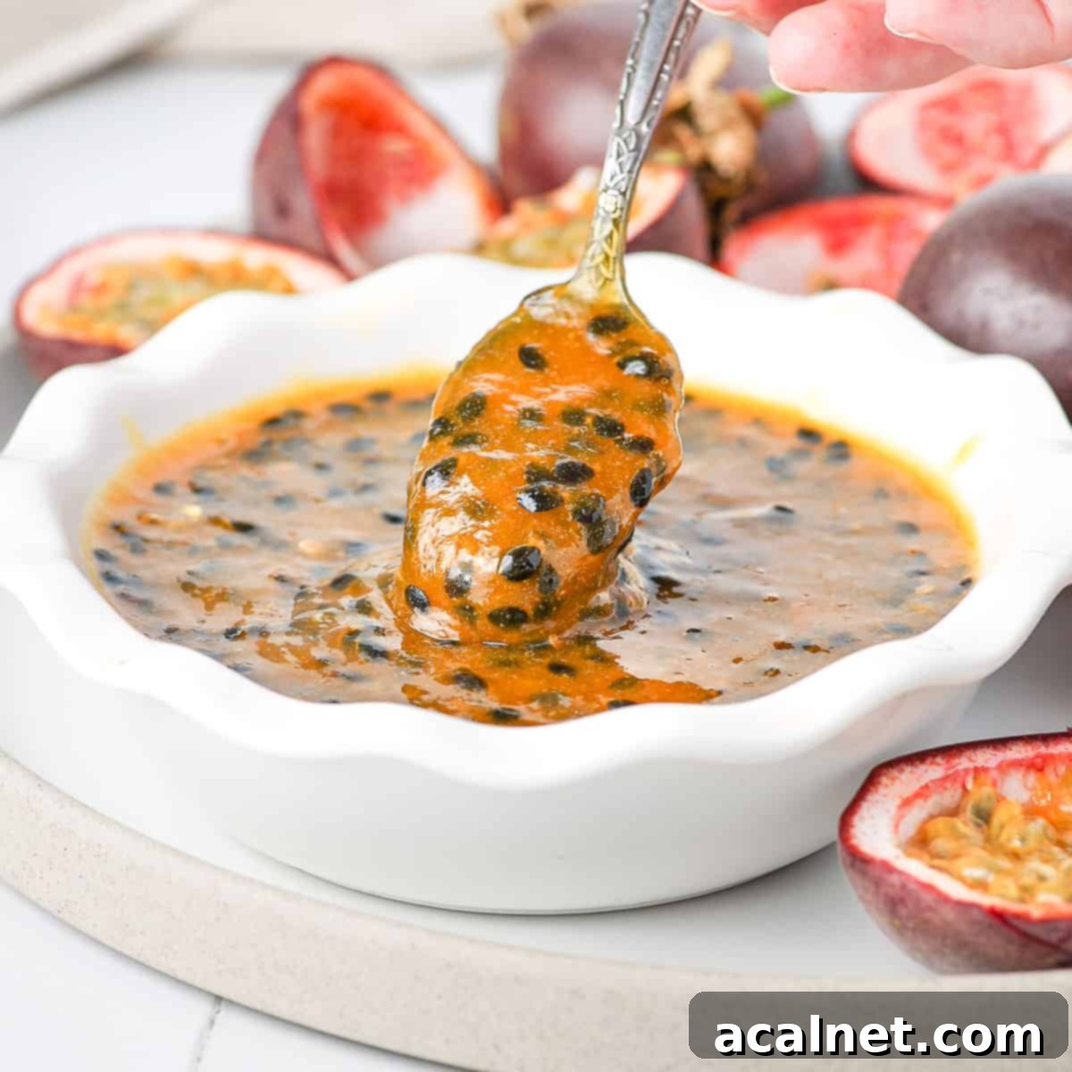 Effortless Passion Fruit Coulis 1 featured 16414