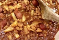 No-Fuss Franks and Beans