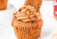 Biscoff Cookie Butter Cupcakes