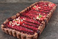 Decadent Chocolate Cherry Tart