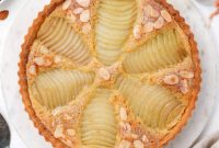 Traditional Pear Frangipane Tart