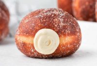 Decadent Bavarian Cream Doughnuts