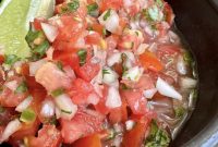 Zesty Jalapeño-Lime Pico de Gallo
