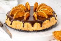 Decadent Chocolate Orange Cheesecake