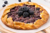 Homemade Blackberry Galette