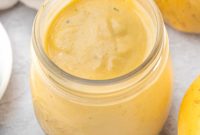 Quick Creamy Mango Curd