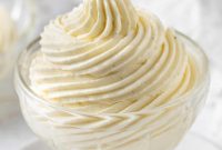 Flawless Mascarpone Whipped Topping