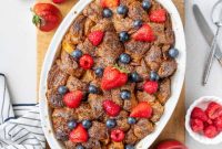 Croissant French Toast Casserole