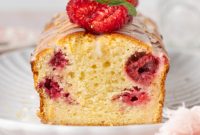 Zesty Lemon Raspberry Loaf