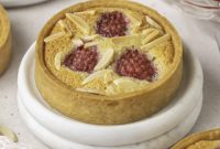 Ruby Raspberry Almond Tarts