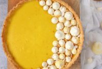 Zesty Vegan Lemon Tart