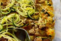 Savory Zucchini Stuffing Bake
