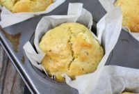 Savory Zucchini and Goat Cheese Muffins