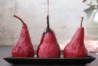Aromatic Wine-Poached Pears