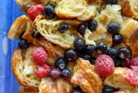 Decadent Croissant Pudding