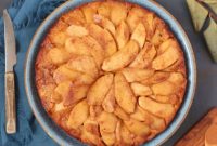 Decadent Caramel Apple Flip Cake