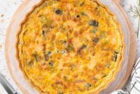 Savory Smoked Salmon Quiche Delight