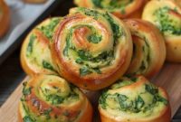 Savory Spinach and Ricotta Pinwheels