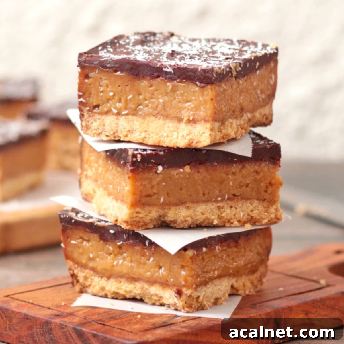 Decadent Chocolate Caramel Squares 1 featured 3773