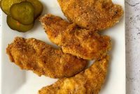 Golden Buttermilk Chicken Tenders