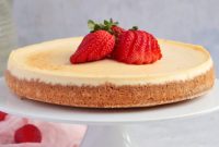 Silky Lemon Ricotta Cheesecake