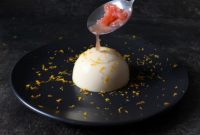 Sun-Kissed Grapefruit and Orange Panna Cotta