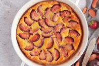 Simple Plum Clafoutis