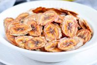Crispy Oven-Baked Banana Chips