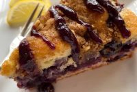 Zesty Lemon Blueberry Coffee Cake