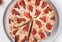 Almond Strawberry Bliss Cake Gluten Free