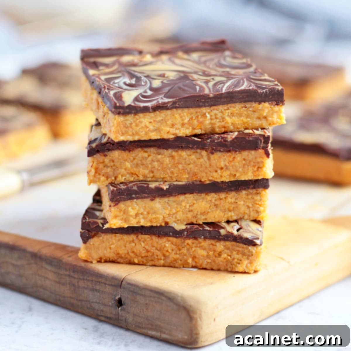 Effortless Peanut Butter Crunch Bars 1 featured 7256
