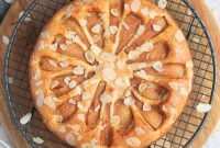 Golden Pear Almond Cake