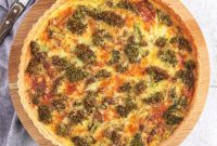 Cheesy Broccoli Tart